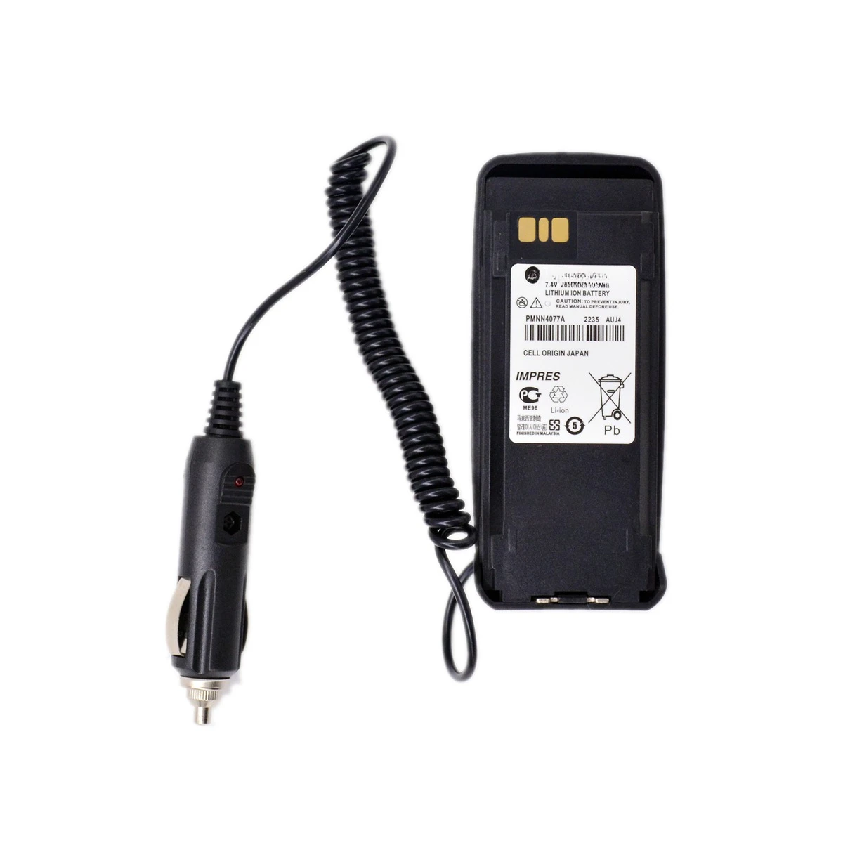 PMNN4077 Battery Eliminator DC 12V 24V for Motorola XIR P8268 P8200 DR3000 DP3400 MTR2000 XPR6550  Car Charger Accessory