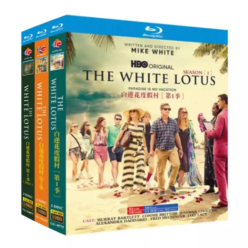 

The White Lotus Season 1-3 Blu-ray Disc