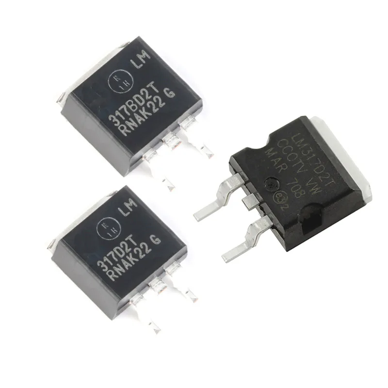 

10PCS LM317D2T LM317D2T-TR LM317D2TR4G LM317BD2TR4G TO263-2 Adjustable output is linear regulator chip