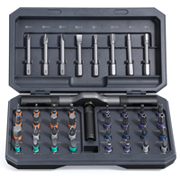 Magnetic Ratchet Screwdriver Set Detachable T-Handle Magneticizer  Torque Screwdriver Multifunctional DIY Tools Work Hand Tools