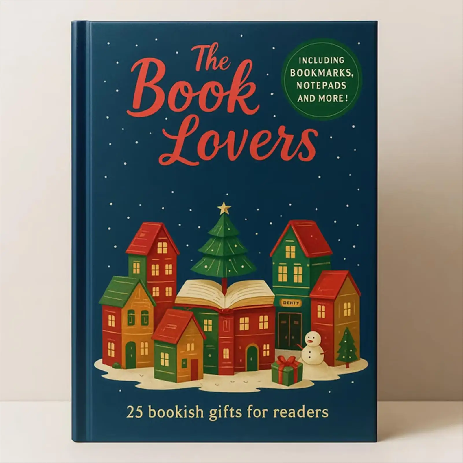 

Рождественские календари Адвент 25 дней Рождественские акриловые книги для любителей орнамента 2025 декоративная подвеска для любителей литературы