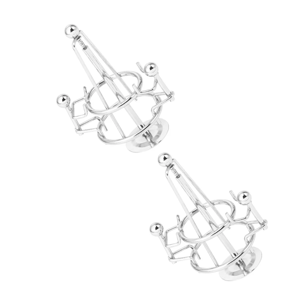 

2pcs Mini Balance Metal Pendulum Desk Tumbler Balancing Sculpture Physics Art Science Indoor Outdoor Play Decor