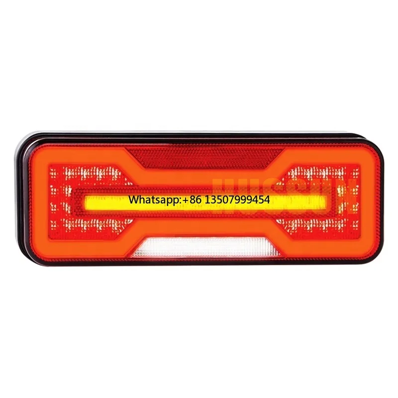 1*pcs HST-20510 284 Series LED Tail Light Rear Combination Lamp Sequential Indicator Diffused Reverse Light