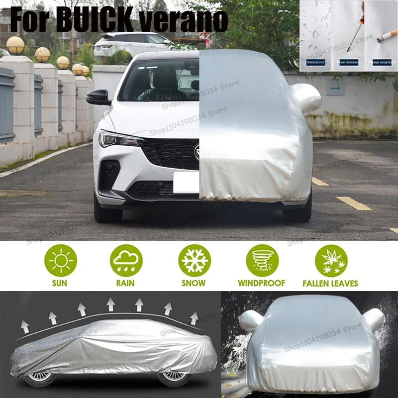 

For BUICK verano Auto Anti snow Anti dust Sunscreen Anti-uv Anti peeling paint And Anti Rainwater 210t car cover Car cover