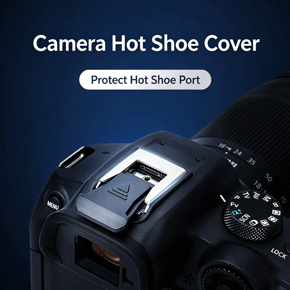 2pcs Hot Shoe Cover Protector Cap ER-SC2 Replacement for Canon EOS R50 R10 R8 R7 R6 R5 C R3 R5 Mark II R50 V PowerShot V1 Camera