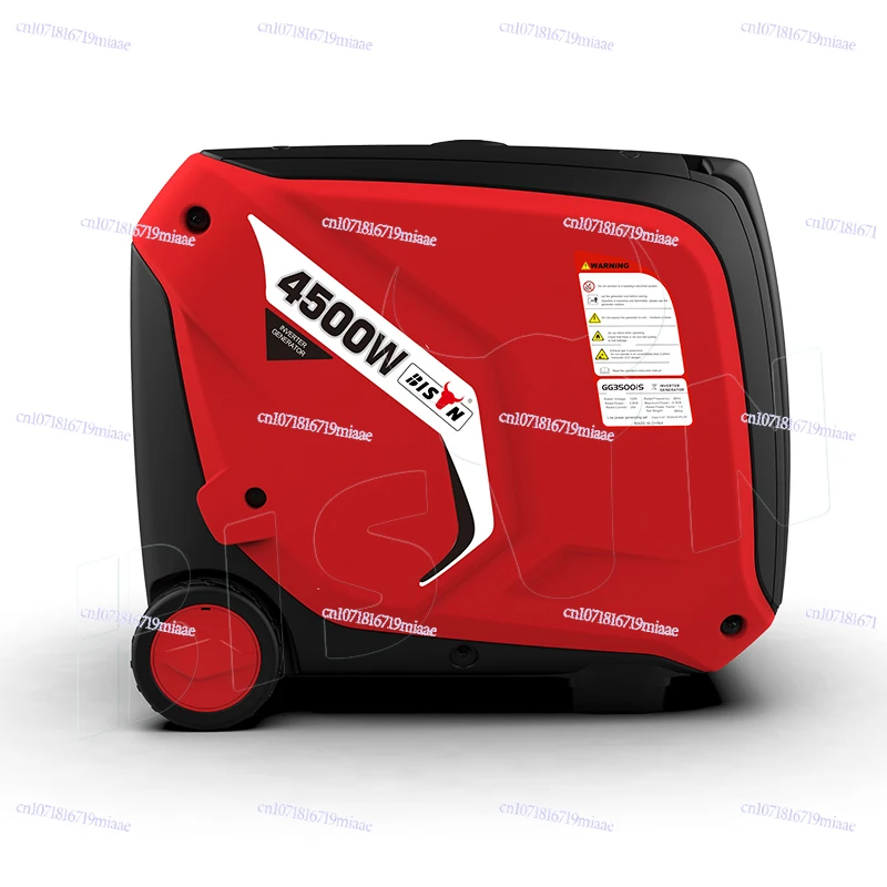 

Bison4kw inverter generator with wheels and armrests, inverter silent inverter