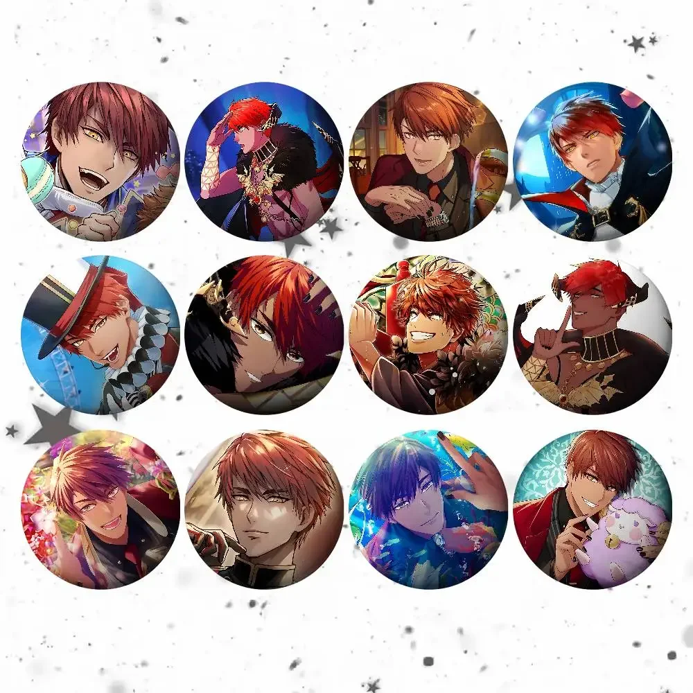 Cartoon O-Obey Me Diavolo Anime For Clothes Anime Enamel Pin Cute Things Cartoon Cosplay Badges On Backpack Brooch Art Gifts