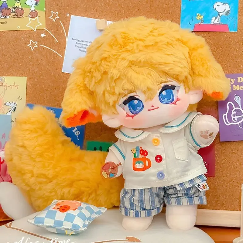 Cotton Doll Cute Plush Children's Toy Doll Baby Clothes 20cm Girl's Birthday Gift