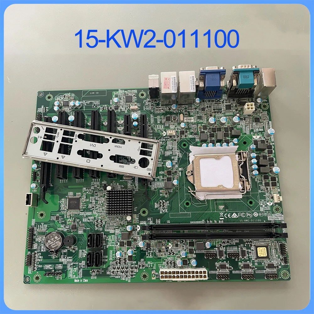 Industrial computer motherboard For 15-KW2-011100 dual network ports support 6th generation U