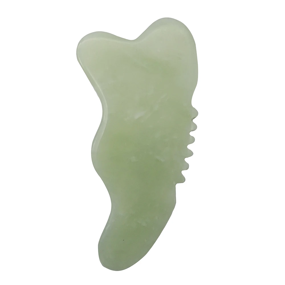 

Gua Sha Tool Natural Xiuyan Jade Stone Guasha Board for Face Neck and Eye Treatment Facial for Skin Care Routine