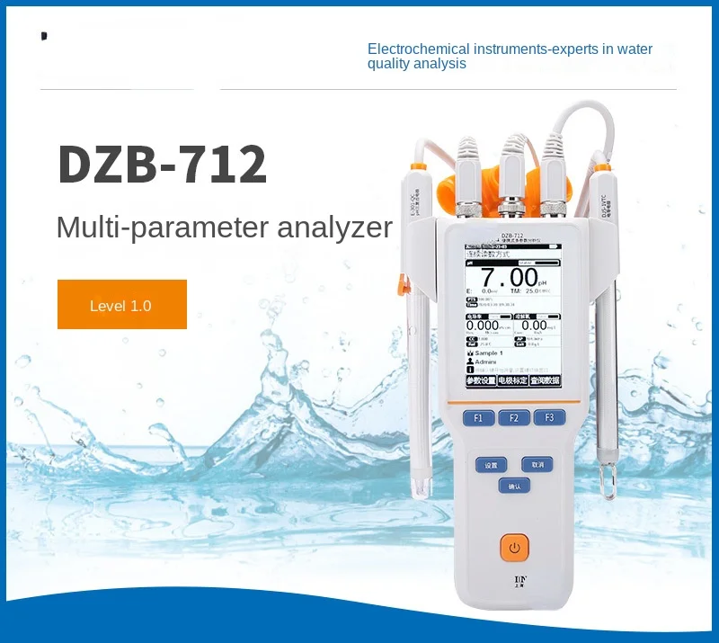 DZB-712 Portable Multiparameter Analyzer PH Conductivity Dissolved Oxygen