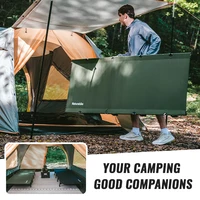 Naturehike Camping Bed XJC08 Outdoor Ultralight Folding Cot Bag Packing Lightweight Camping Hiking Travel 75cm Wide Surface Beds 5