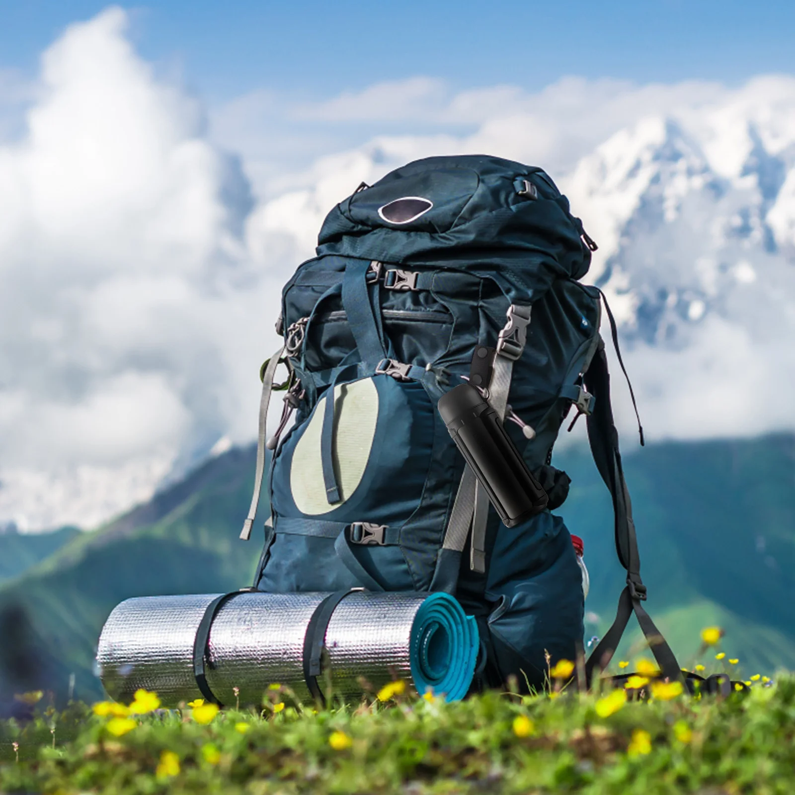 

5Pcs Tactical Belt Keepers Double Snap Nylon Duty Belt Loops Camping Hiking Security Gear Accessories Webbing Keepers