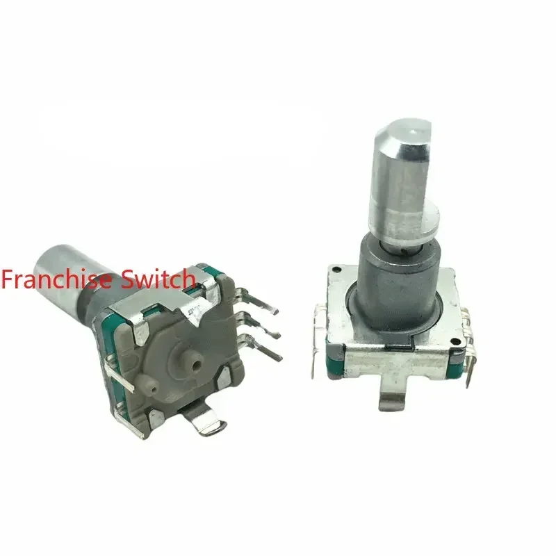 10PCS Encoder EC11E09244C6 18:00 9 Pulse With Switch 18 Axis Half  360 Degree Rotation
