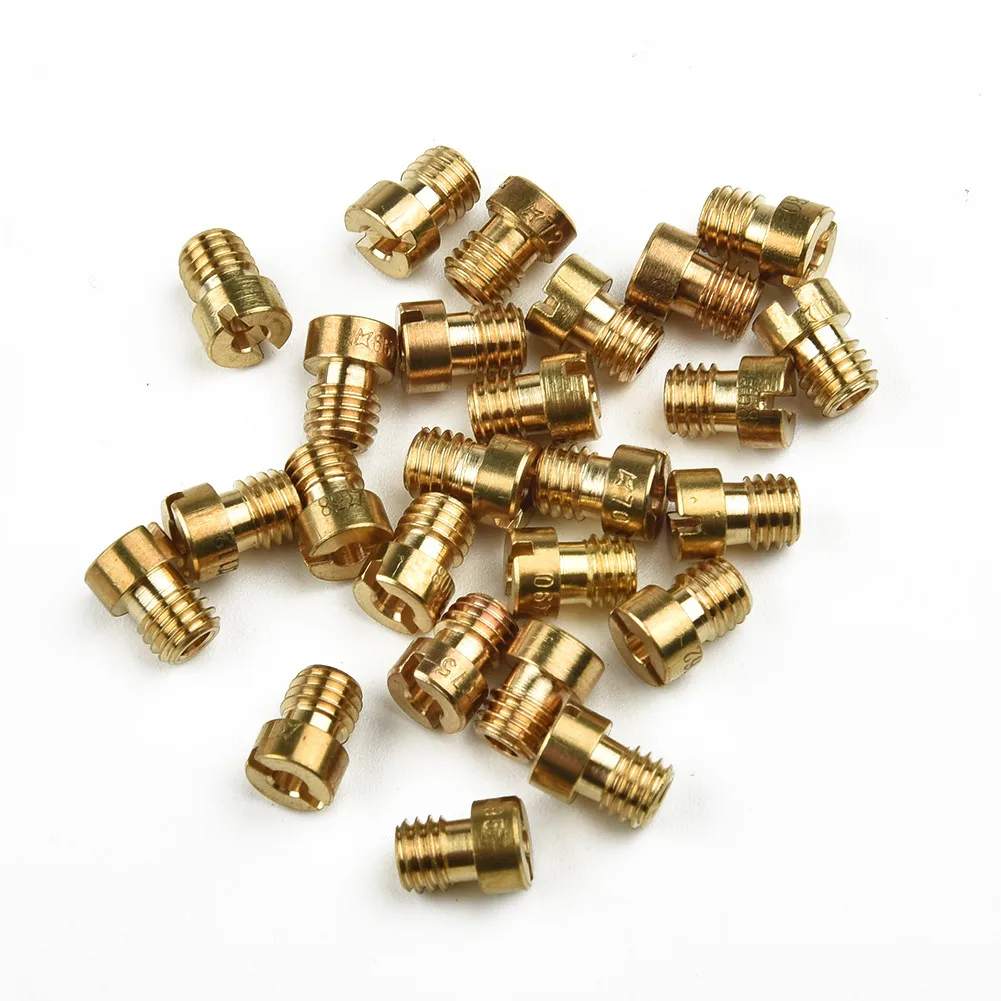 Pack Of 25pcs M5 Main Jet 5mm For Keihin for oko for pwk Carburetor 55-11 5 For Carburetor Phbg Sha 5mm Main Nozzle Group