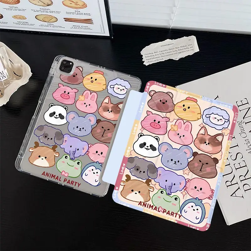 Anti-Bending 3+Y Fold Case For Redmi Pro2 2025 12.1 Xiaomi Pad 5/6/7 11 inch Redmi Pad SE 11 inch Redmi Pad Pro 12.1