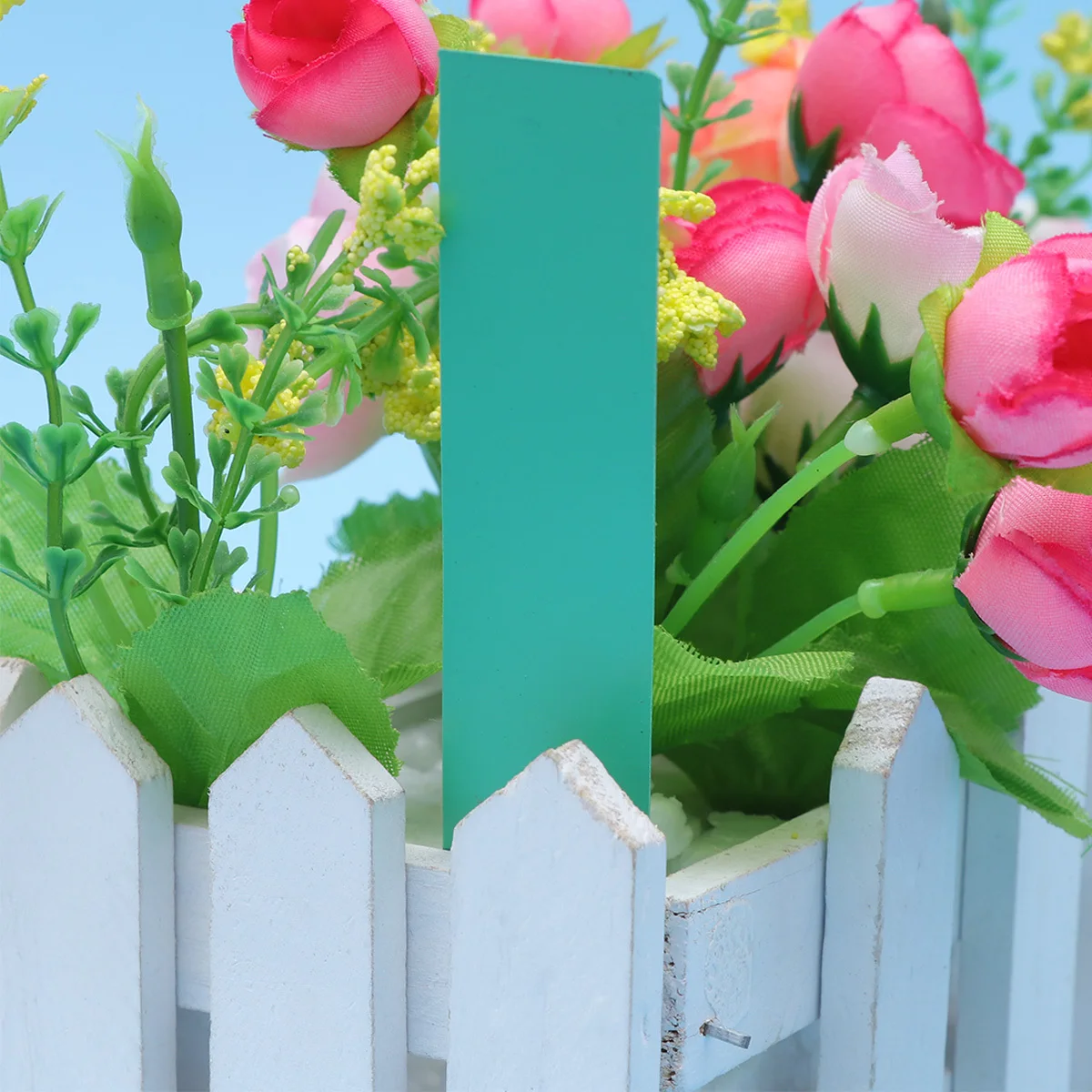 

500Pcs Waterproof Plant Labels T-Type Garden Tags Nursery Markers Colorful Insert Reusable Plant Garden Label for Seedlings