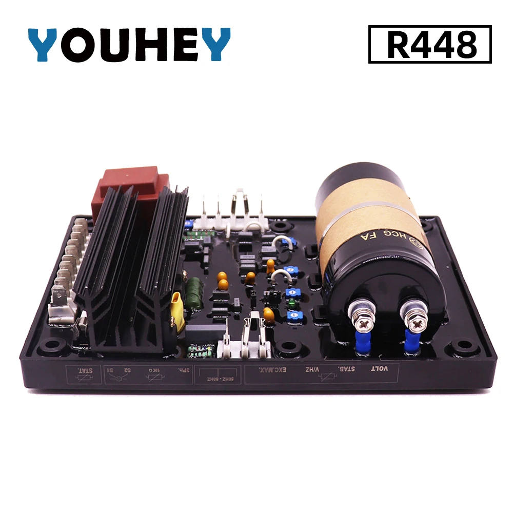 R448 AVR R449 Power Generator Automatic Voltage Regulator Stabilizer AC Control Module Leroy Somer Desel Genset Spare Parts