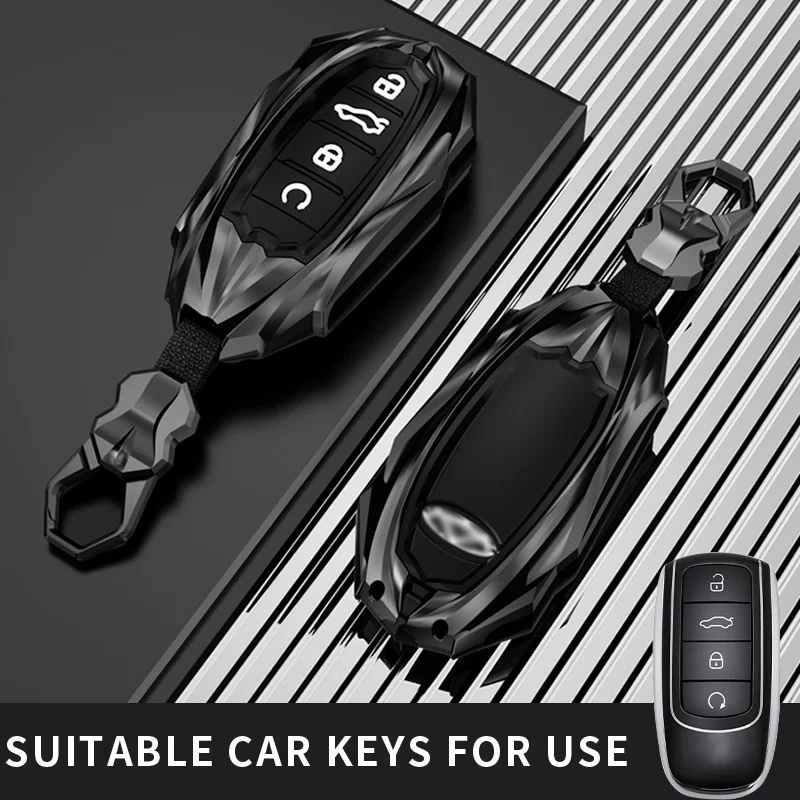 Fit for chery Zinc Alloy car key cover case cover Omoda 5 C5 Tigo 7 8 Pro Max  Arrizo 5 Plus jaecoo Tiggo 8Pro 7Plus Arrizo8