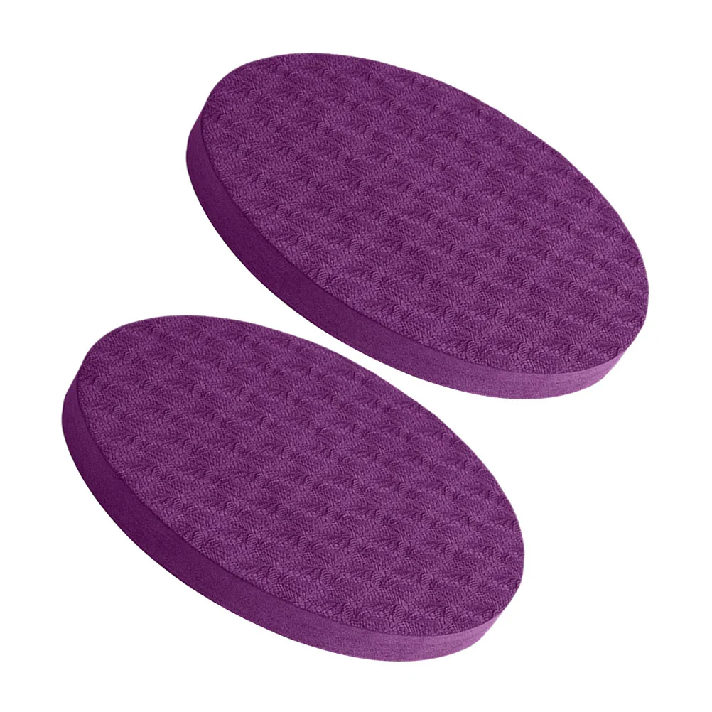 2 Pcs Yoga Balance Mat Sports Towel Knee Pad Cushion Kneeling Work Thick Thermoplastic