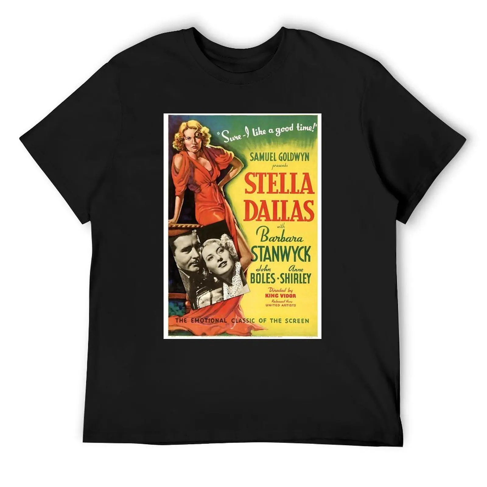 

Stella Dallas King Vidor T-Shirt sublime blacks tops big and tall t shirts for men