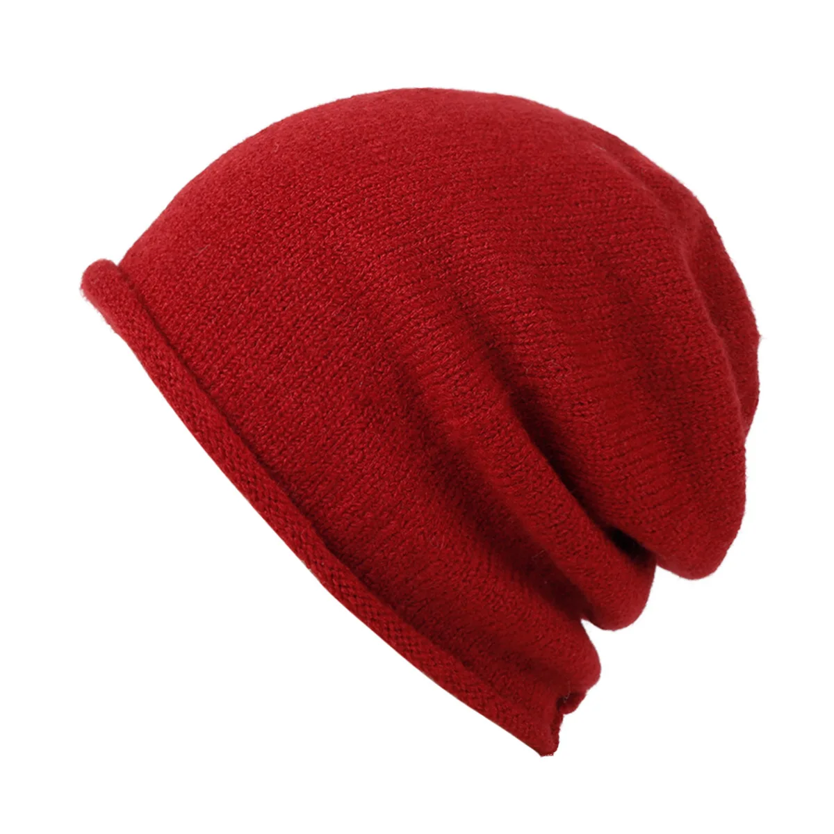 Beliebte Unsex Herbst-Winter-Mütze für Frauen, solide helle Farbe, weiche Wollmützen, am besten abgestimmte Skimütze für Männer, warmes Skullies-Geschenk – Detail 9