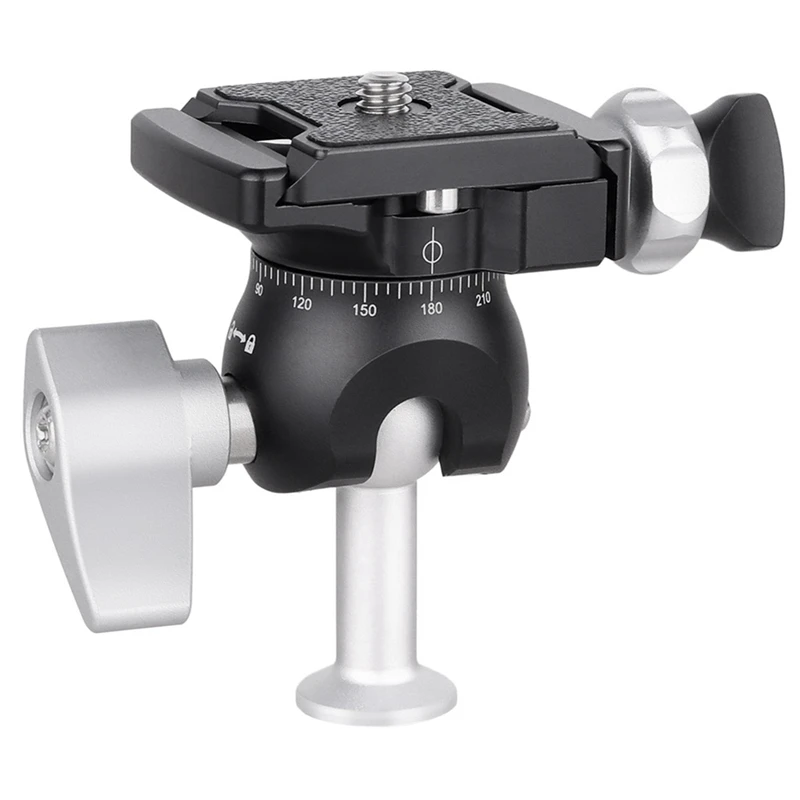 Hot Mini Reverse Ball Head 360 Degree Rotating Camera Tripod Head CNC Aluminum Alloy Ball Head For DSLR,Camera,Phone