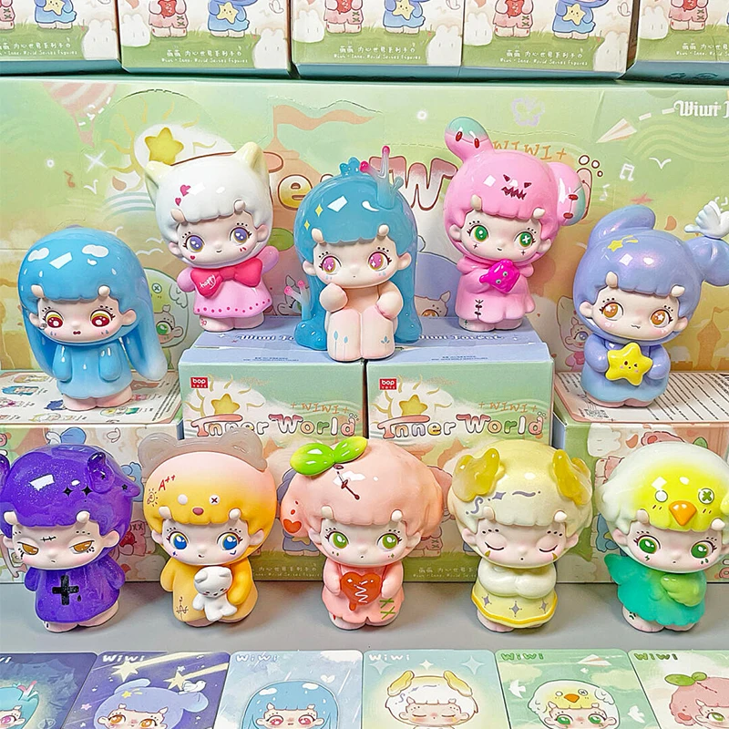 

WIWI Inner World Series Blind Box Cute WIWI Action Figure Surprise Bag Kawaii Anime Figures Mystery Box Home Desk Decor Toy Gift