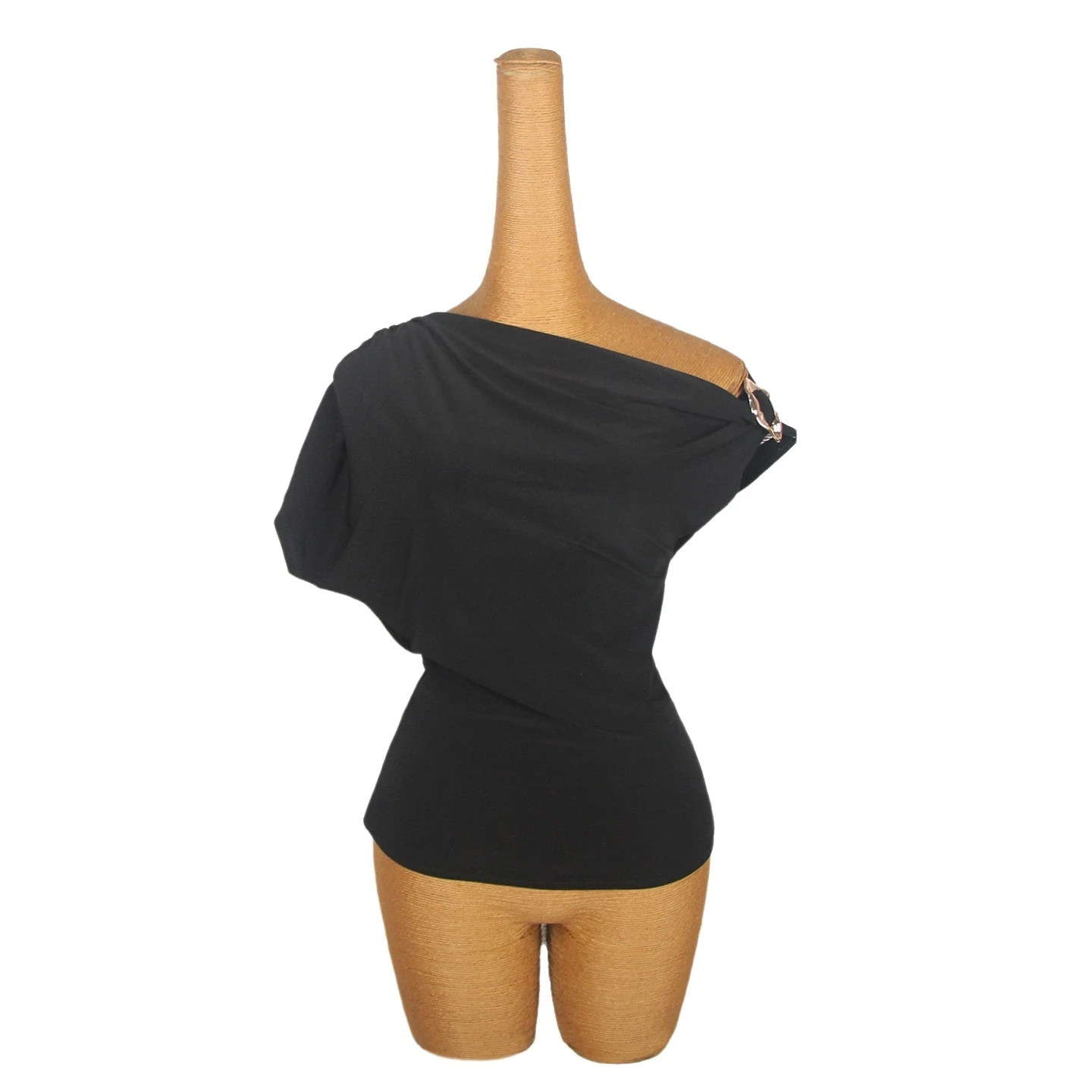 

2025 Latin Dance Modern Dance For Women Sloping Shoulder Top Practice Costume Chacha Rumba Tango Dress Training Wearing DQL11563