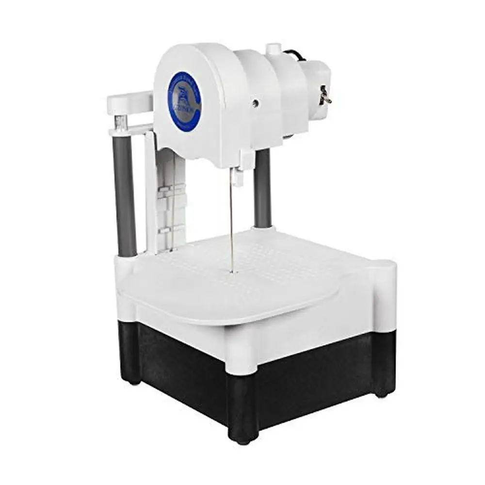 

37-inch Diamond Band Saw Aquatic Cutting and Crafting Ideal Glass Ceramic and Stone Includes Water Pump and Cutting Table