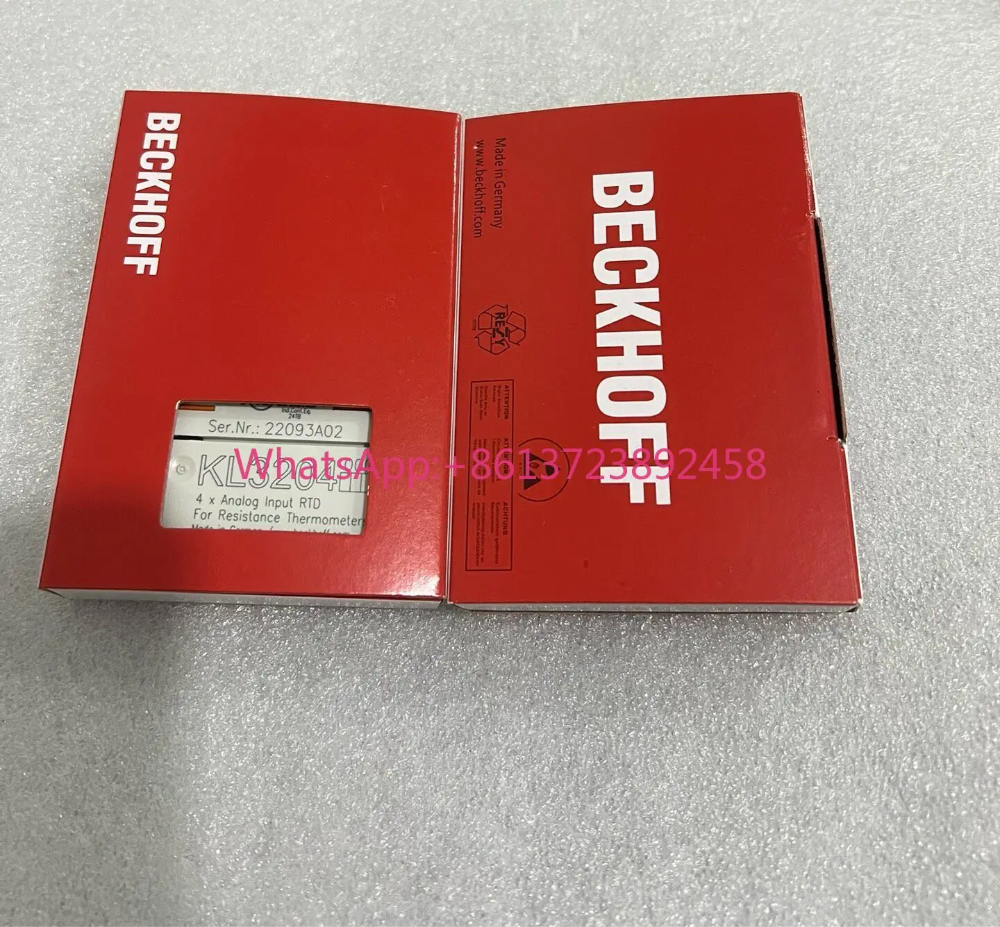 

Beckhoff module KL3204 high quality
