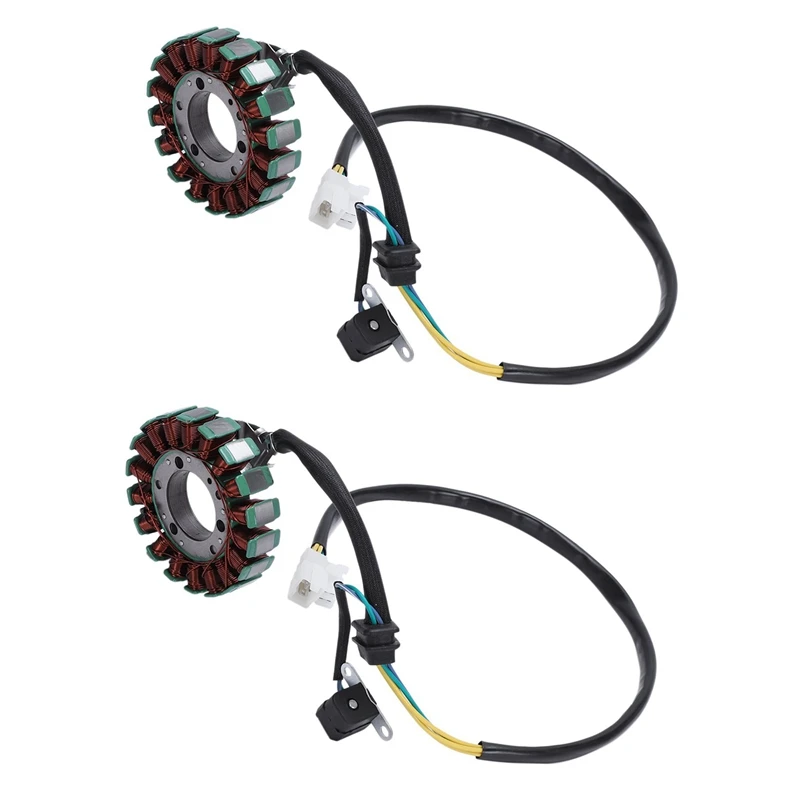 

2X Motorcycle Alternator Generator For Suzuki GN250 GN 250 Magneto Stator Magneto Coil 250Cc Charging Coils