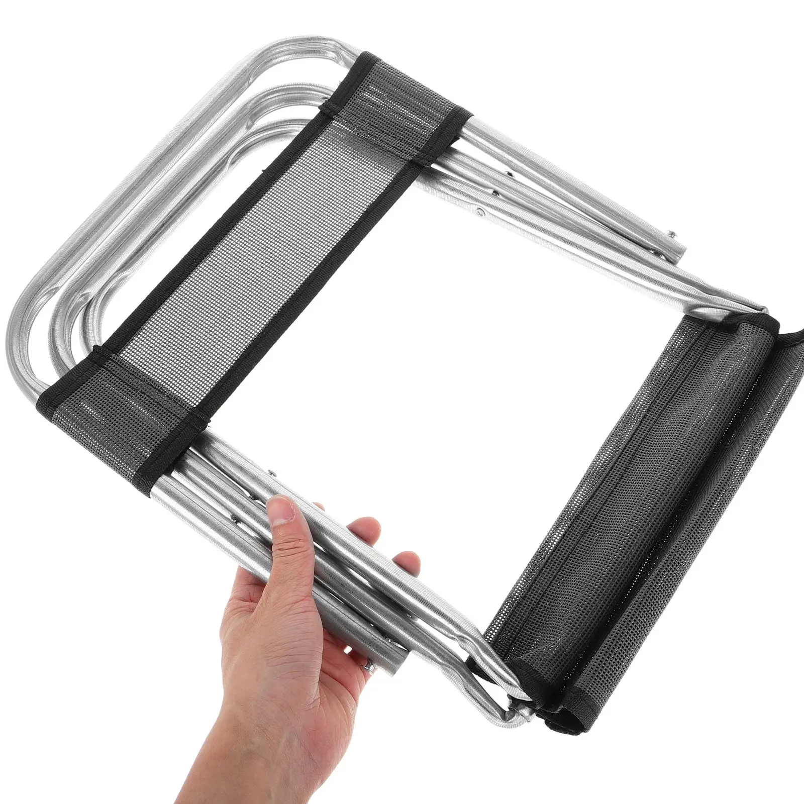 كرسي صيد السمك كرسي محمول قابل للطي خفيف الوزن ومدمج للتخييم والأنشطة الخارجية والسفر والمشي لمسافات طويلة والبستنة قابل للطي