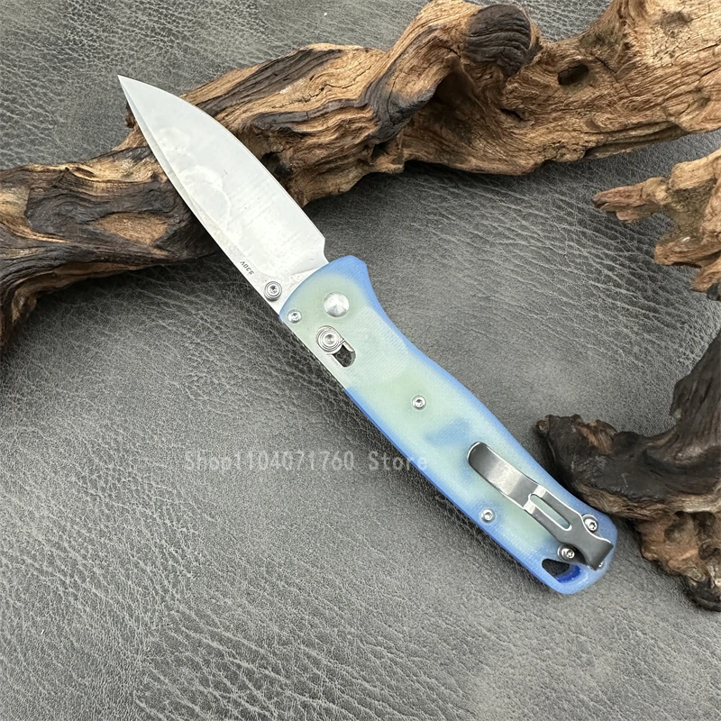 BM535, Outdoor Tactical Hunting Self-defense Rescue Pocket EDC Pocket Knife, Men's gift, G10 handle 8C13Mov handle