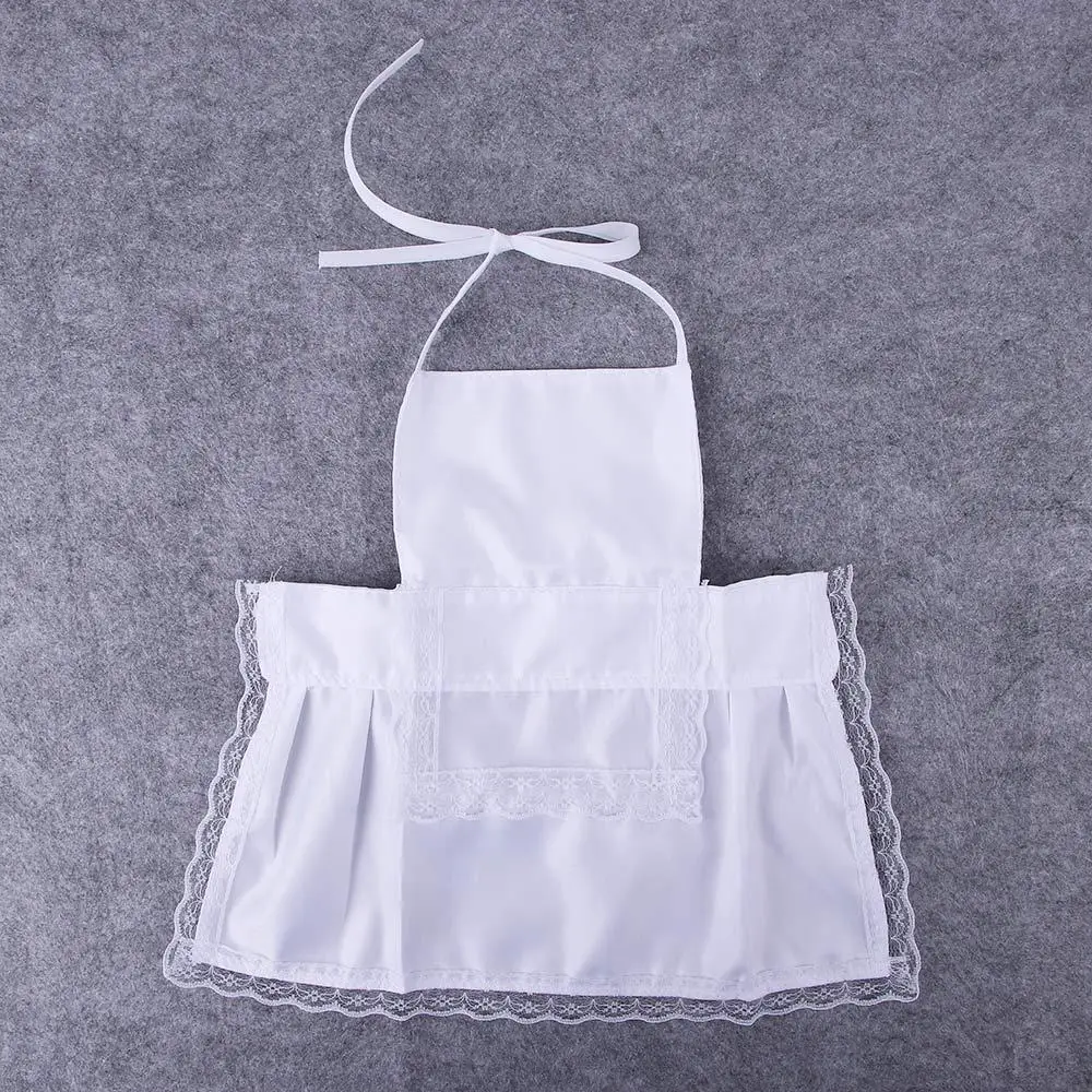 White For  Costumes Cook Newborn Costume Photography Baby Photos Apron Chef Hat
