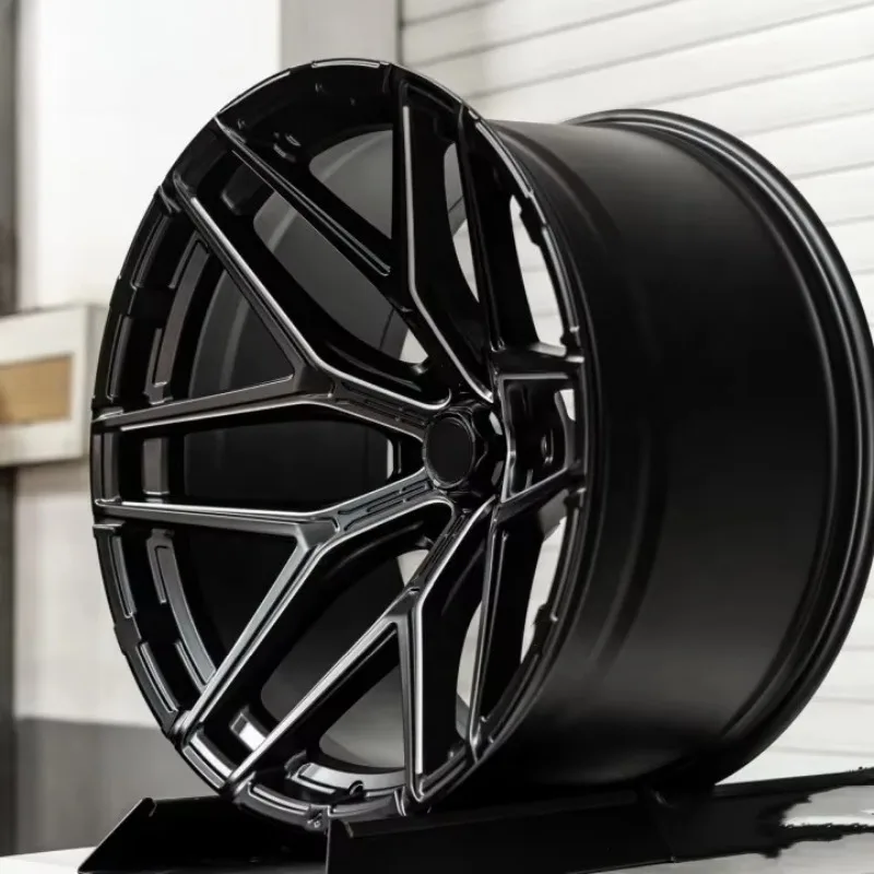 Forged Alloy Wheel Deep Concave Monoblock Wheel Passenger Car Wheels Multi Spoke 5x120 5x127 5x114.3 5x112
