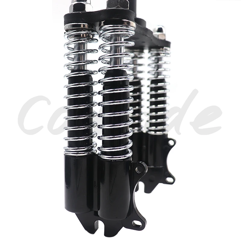 10 Inch Electric Scooter Double Head Suspension Front Shock Absorber M12 for FLJ  Hydraulic Spring Damping