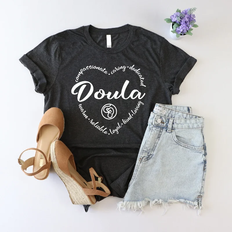 Doula T Shirt Obstetrician Pregnancy SupporT Postpartum Midwife Graduation Funny Midwifery StudenT Mom