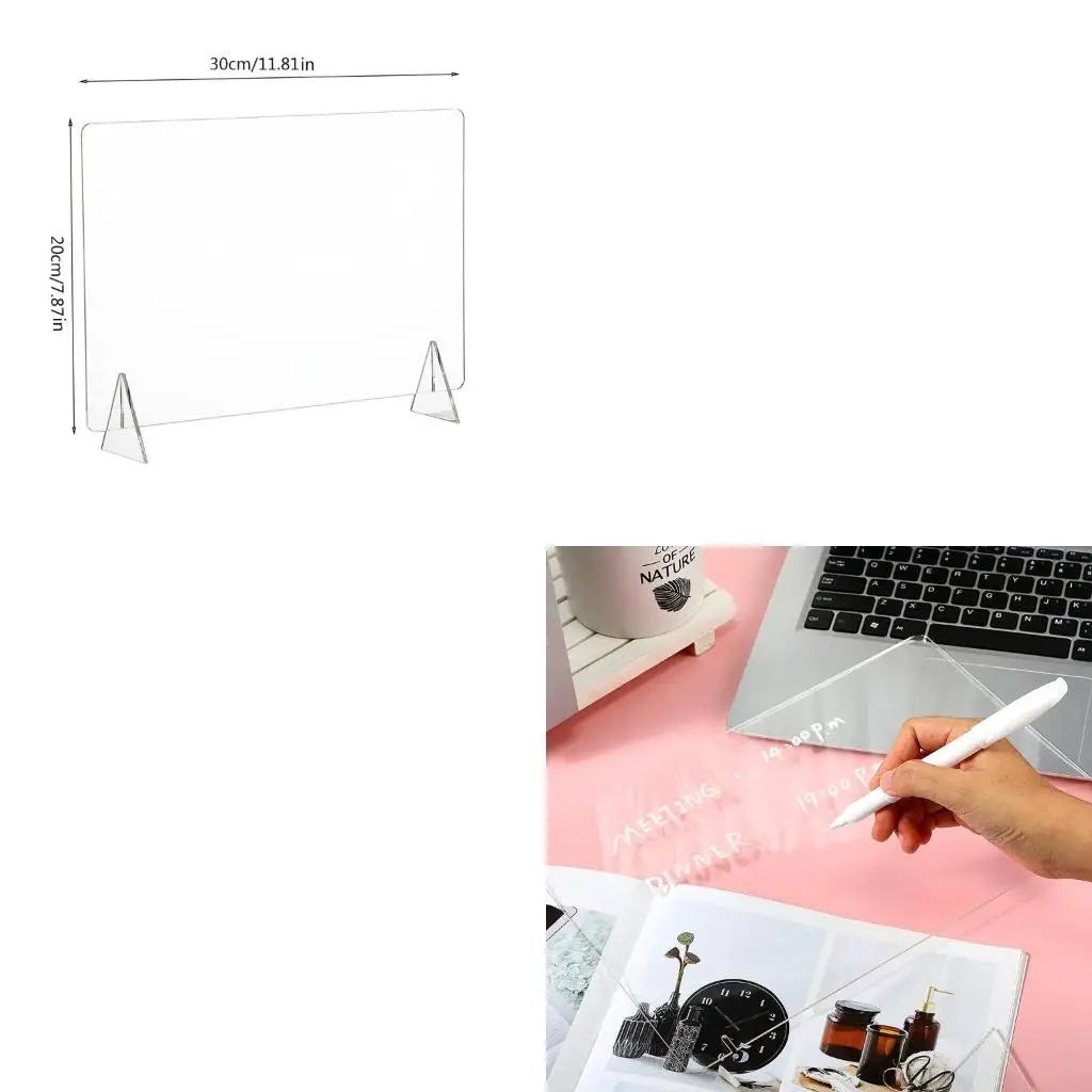  Transparent Home Message Board Daily Working Arrangement Kitchen Menu Libraries Family Holiday Records Marker Pen