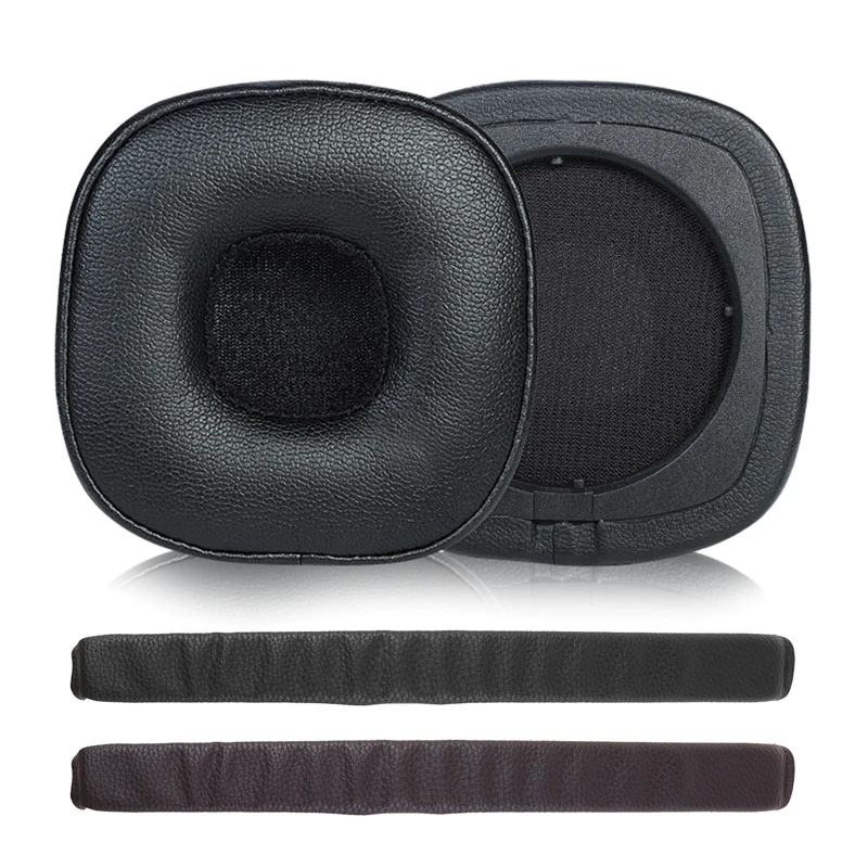 QX2B Portable  Ear Pads Mats for MAJOR 4 Headphone Ear Pads Cushion Repair Pads Easy to Install HeadBand