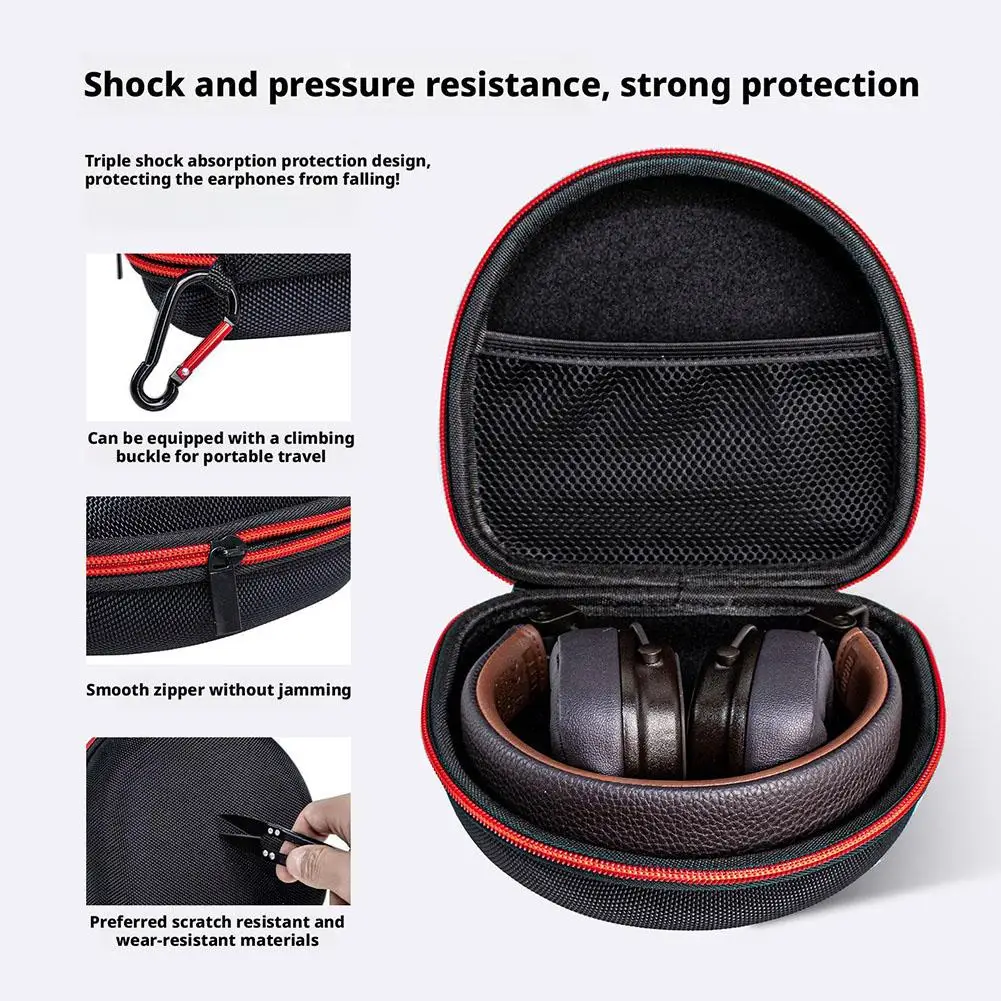 Storage Bag For Marshall MAJOR 1/2/3/4/5 Headphone Box Major I II III IV V Headset Travel Carrying Case view 4