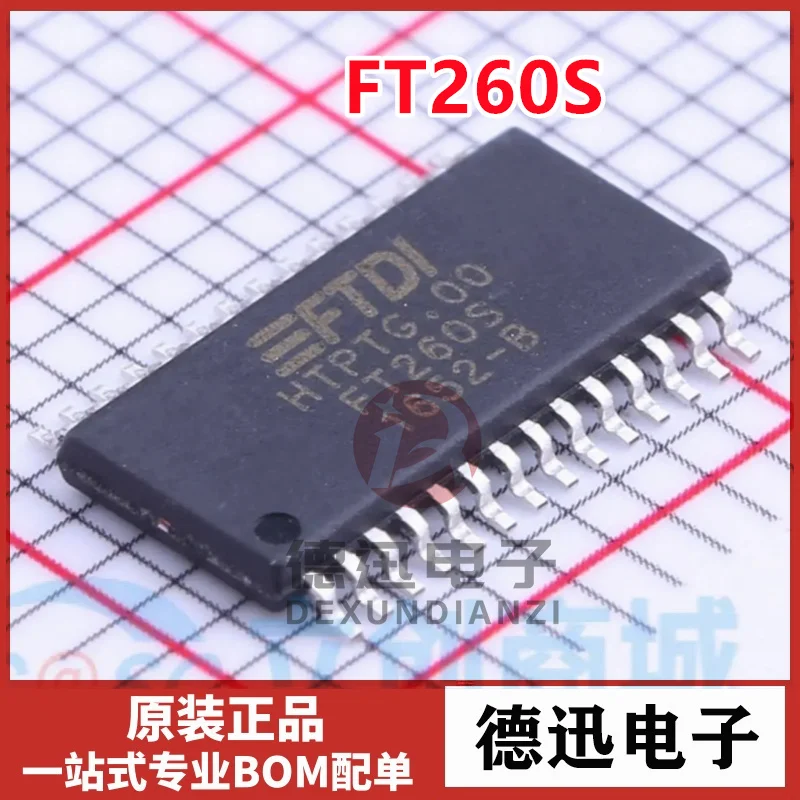 

New original FT260S-U FT260S TSSOP-28 USB conversion controller chip