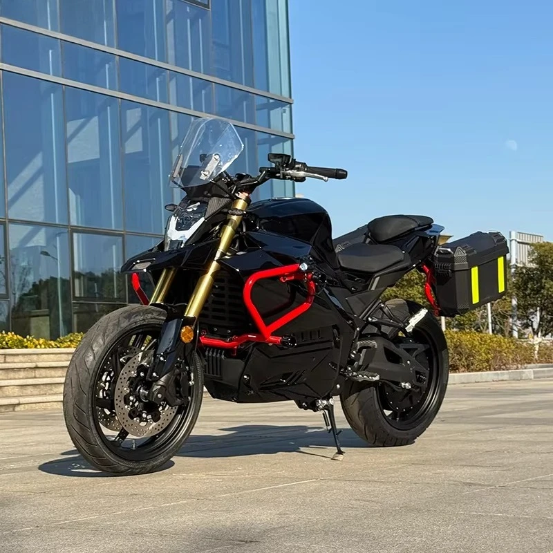 2025 New Adult Travel Electric Patrol Vehicle Off-Road Motorcycle with Racing Features 8000W & 3000W Motors 72V Voltage