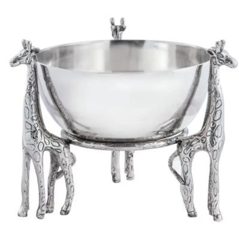 

Decorative pedestal champagne wine cooler ice bucket bowl, elegant design bar wedding party catering