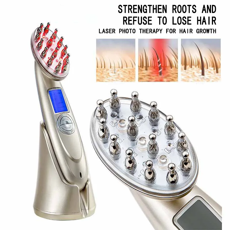 Restore Hair Laser Comb  Electric Hair Growth Massage Laser Comb Reduce Hair Grease For Hair Restoration  Promote  Regeneration