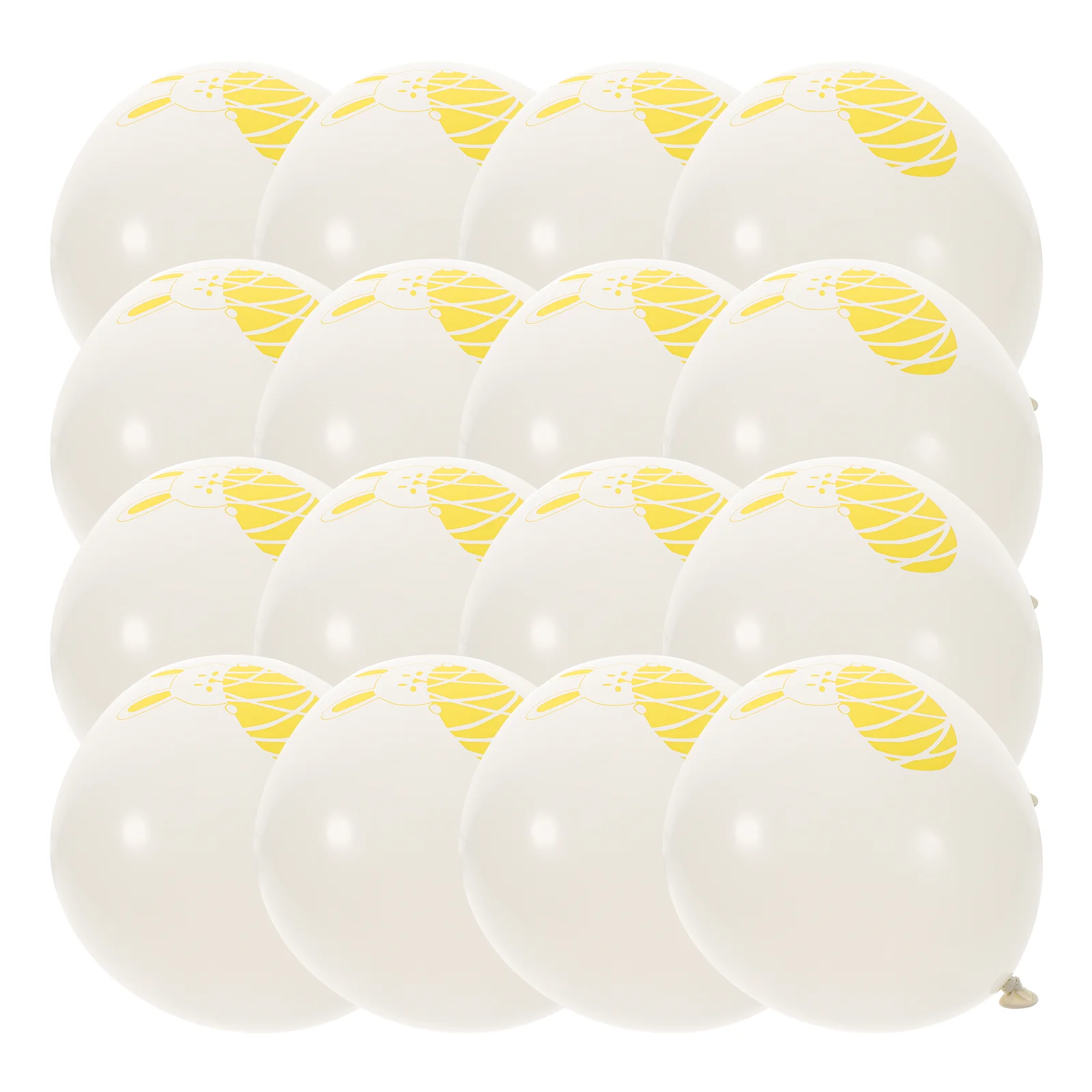 

100Pcs Bunny Easter Balloons Premium Latex Party Decoration Props Easter Party Supplies Photo Booth Decor Festive Balloons