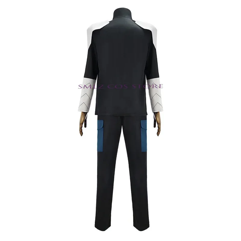 هوشينا سوشيرو كوسبلاي أنيمي مونستر رقم. 8 أزياء تنكرية لسراويل سوشيرو معطف شعر مستعار بدلة حفلة الهالوين للرجال