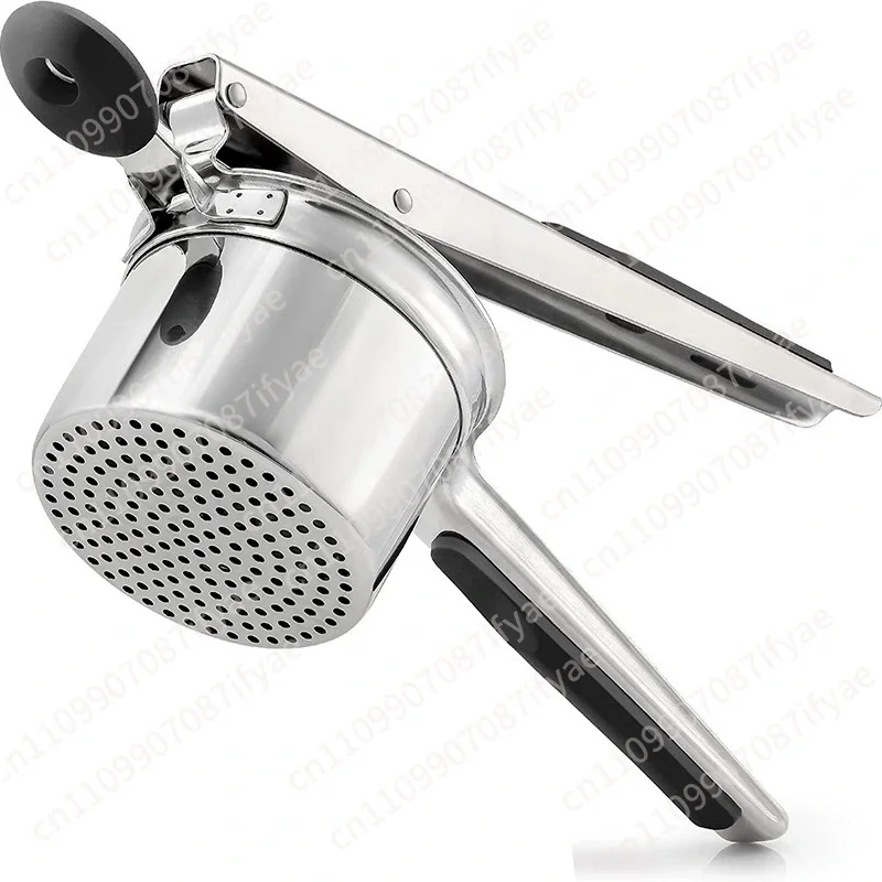 Mashed Potato Press Stainless Steel Potato Press Interchangeable Negative Pumpkin Sweet Potato Mash