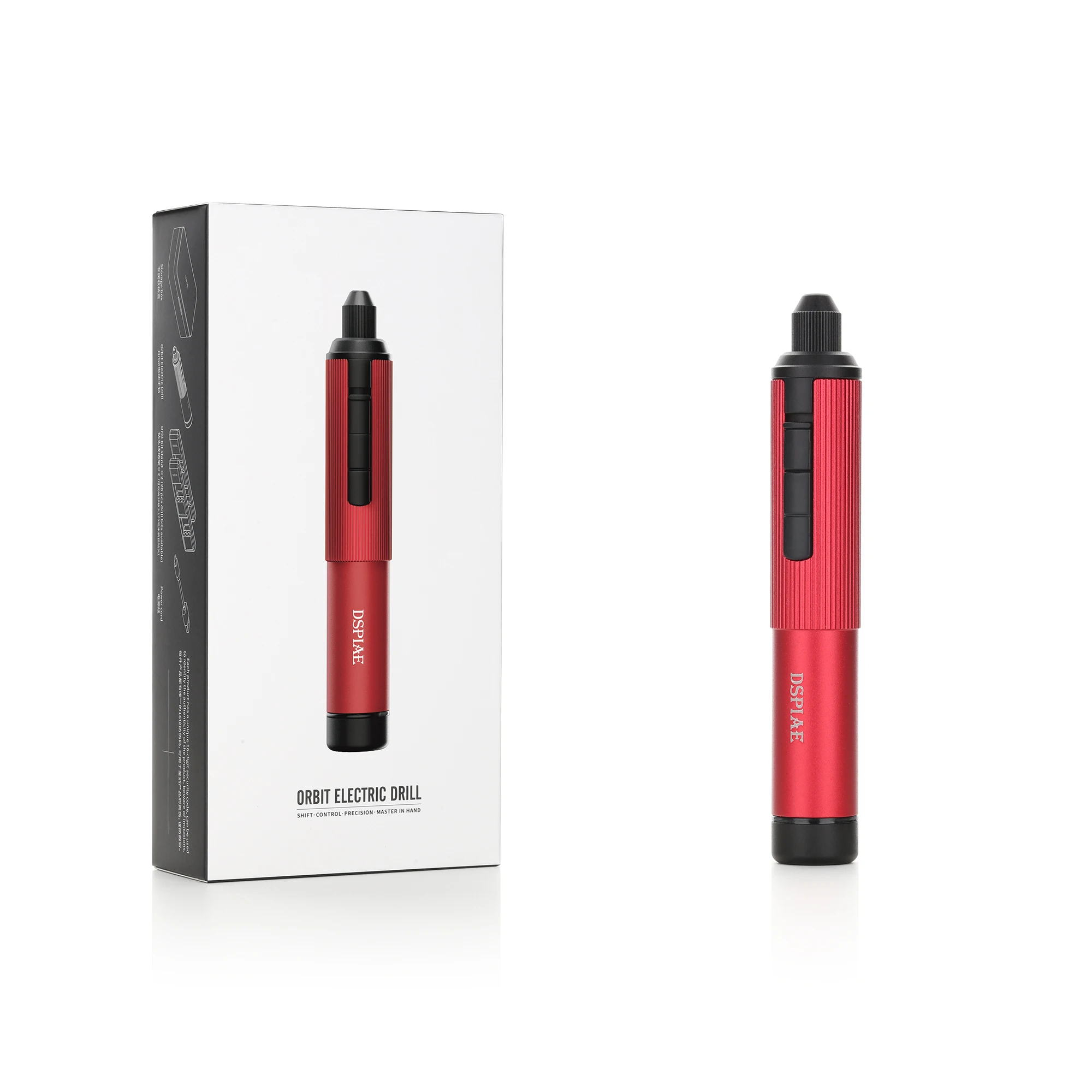 DSPIAE AT-ED Orbit Electric Drill Screwdriver Dual Modes High Precision Variable Speed for Gunpla Model Plastic Wood Soft Metal