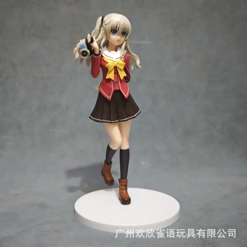 

Charlotte Anime Hostess Tomori Nao President Of The Student Union Cute Girl Figure Collect Decoration Peripheral Birthday Gift